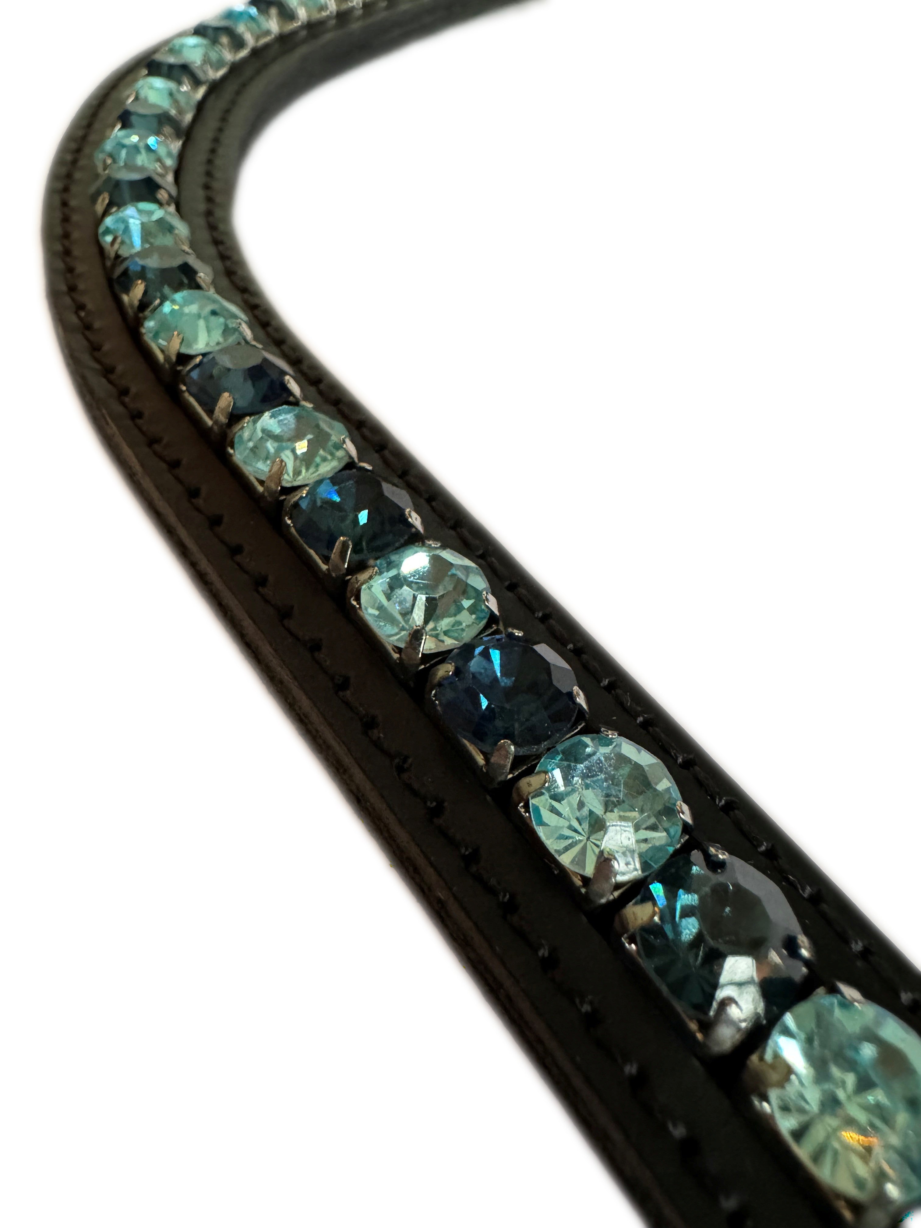 Frontriem Turquoise Donkerblauw