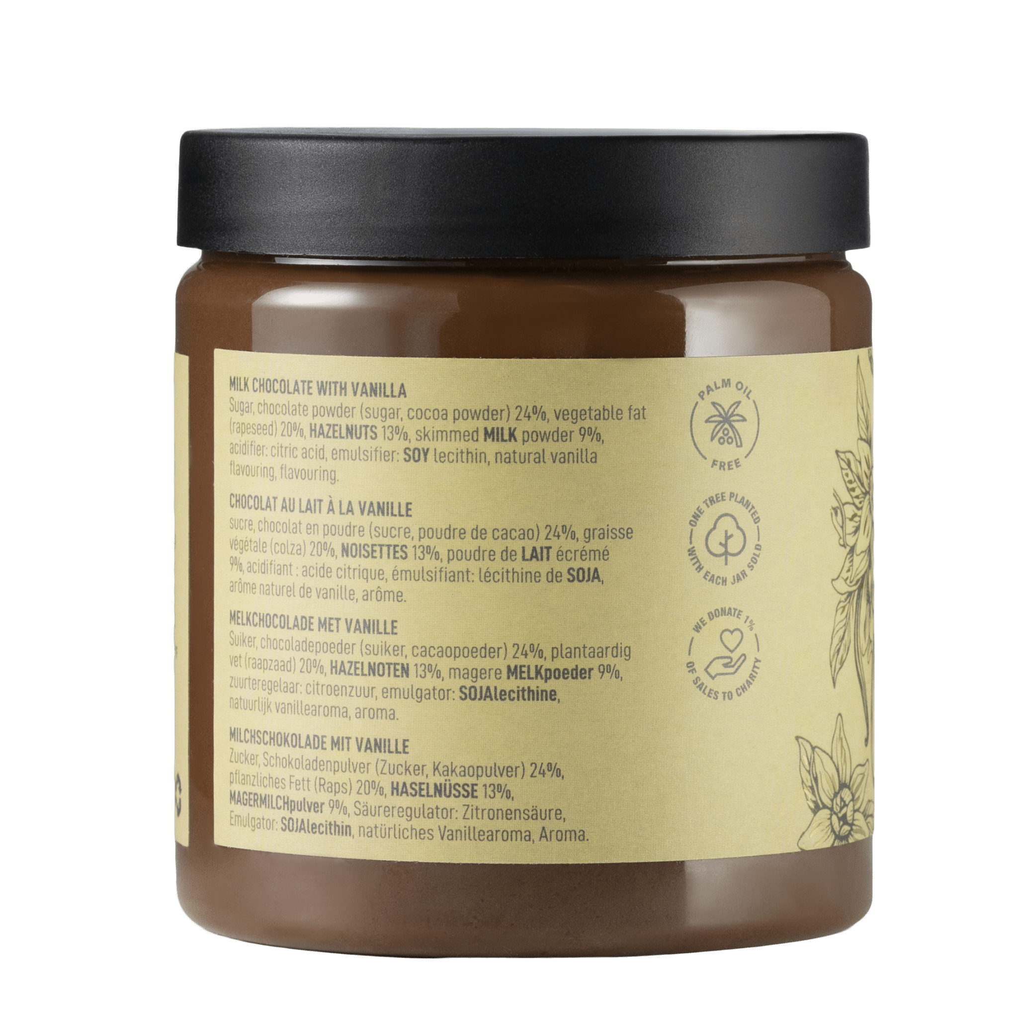 Vanilla Velvet Chocolate Spread - 275g