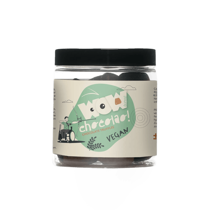 Vegan Chocolate Truffles - Paralympics Gifting Jar 130g
