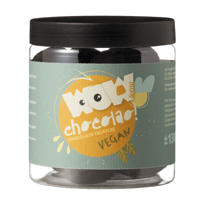 Vegan Summer Truffles Gift Jar 130g | Dairy-Free Summer Chocolate