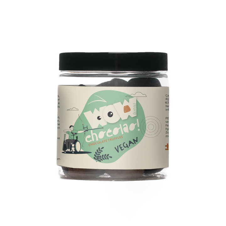 Vegan Chocolate Truffles - Paralympics Gifting Jar 130g - Goat Corp