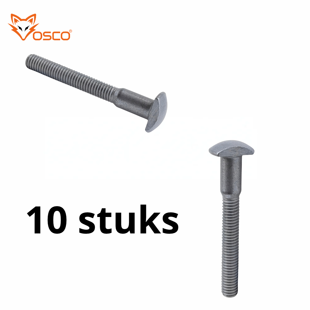 Vosco® 10 x Voegpen 8 mm M6 Gehard staal