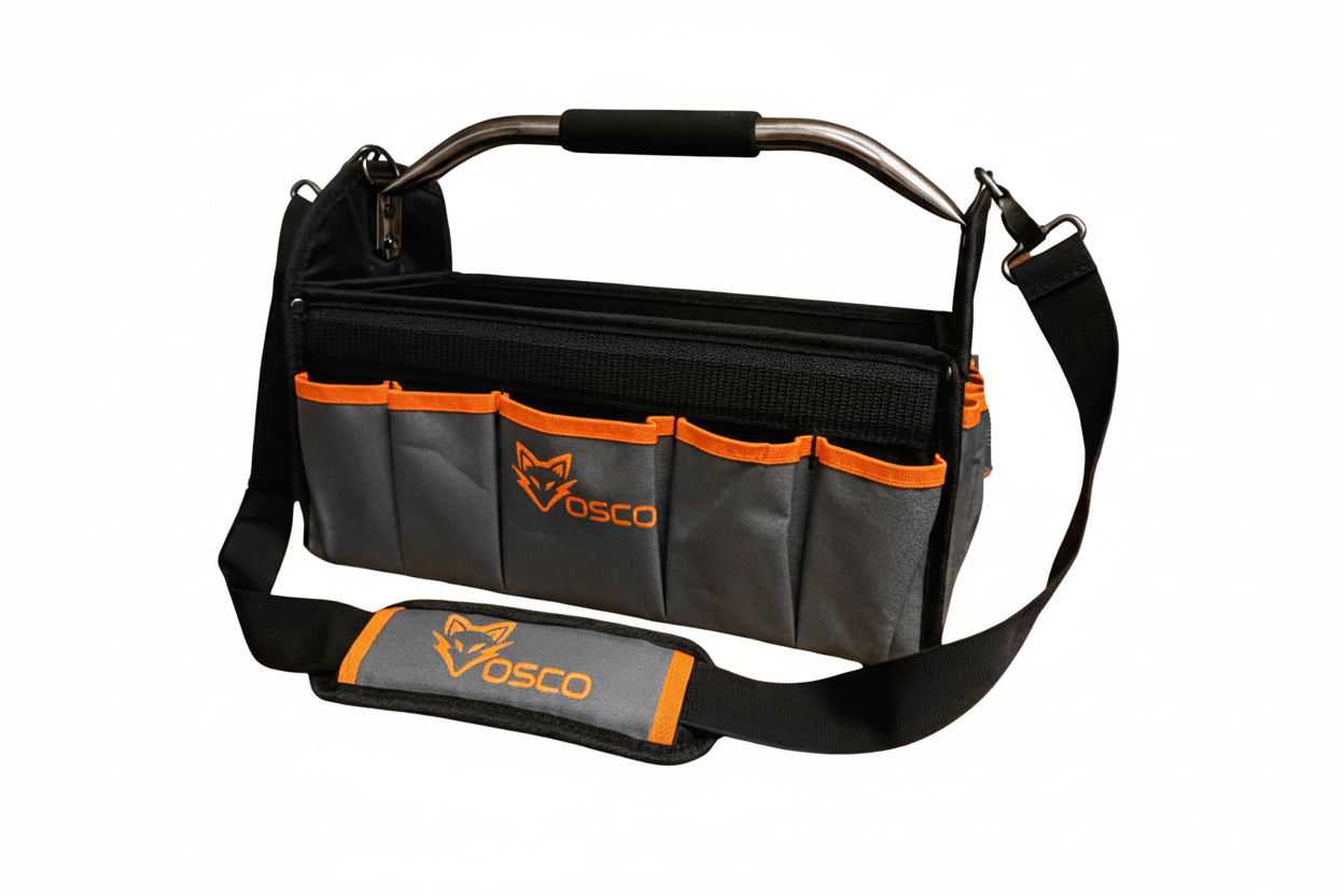 VOSCO® CABRIO Stevige gereedschapstas - Stalen handvat