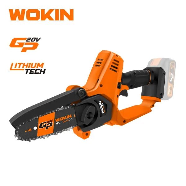 WOKIN 20V Li-Ion Accu Snoei Kettingzaag – Draadloos & Compact