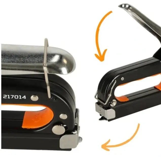 WOKIN Heavy Duty 3-Way Stapler – Professional Multi-Type Nail Gun