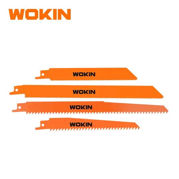 WOKIN Reciprozaagbladen Set – 8-delig voor Hout & Metaal